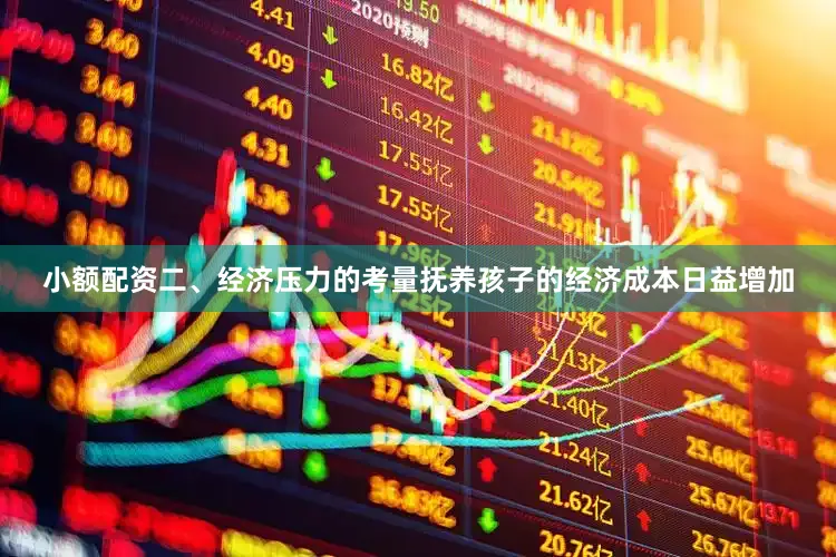 小额配资二、经济压力的考量抚养孩子的经济成本日益增加